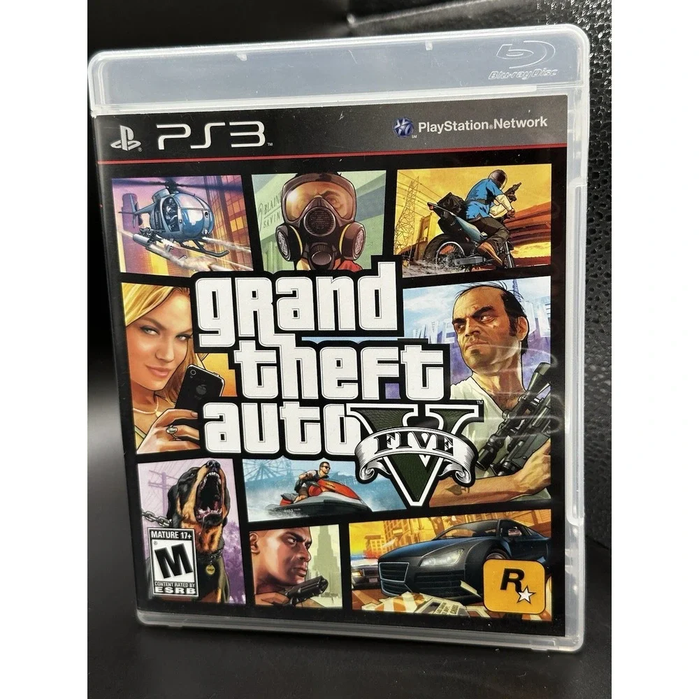 PS3 GTA V Grand Theft Auto V 2013‎ Complete With Manual And Paperwork READ